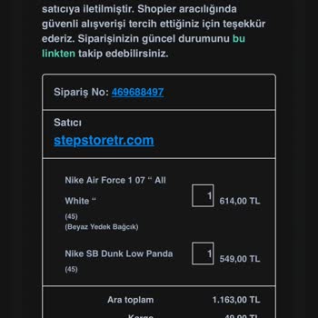 Stepstoretr.com Ürünler Orijinal Değil