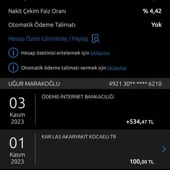 Yapı Kredi Bankası Yıllık Kart Aidatı Aldı