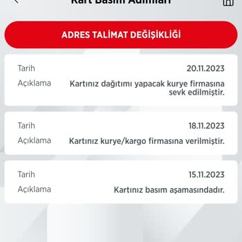 Ziraat Bankası Genç Kart Hala Elime Ulaşmadı