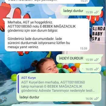 AGT Kurye (aynigunteslim.com) Adreste Tanınmıyor Diye Teslim Edilememe
