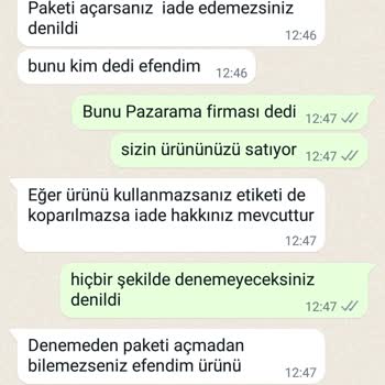 Pazarama Online Satış Sitesinin Sorun Çözme Konusundaki Tutumu