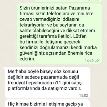 Pazarama Online Satış Sitesinin Sorun Çözme Konusundaki Tutumu