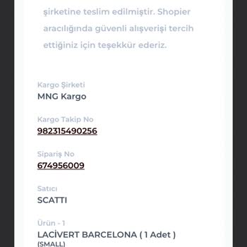 MNG Kargo Kargo Ve Siparişim