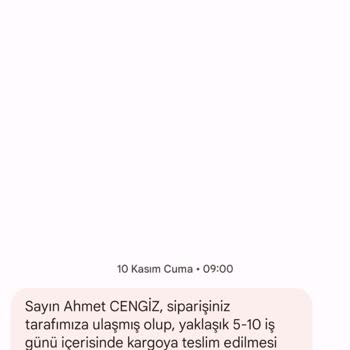 İsem Kitap Geç Kalan Siparişim