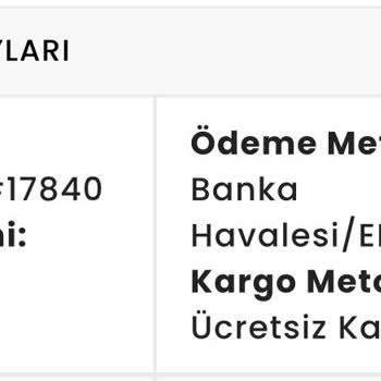 Geldimarket Siparişim Bir Haftadır Gelmedi