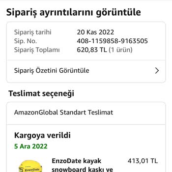 Amazon Ürün Ve İade Yok