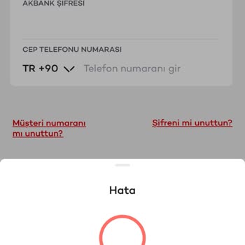 Akbank Güvenlik Problemi Hesaplarımı Kapattı Açmıyorlar