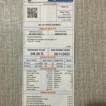 İSKİ Atık Su Bedeli