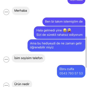 Hr Butik Sipariş Gelmedi