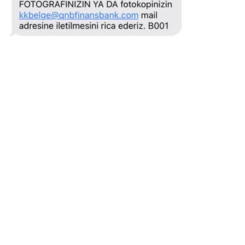 QNB Finansbank Kredi Kartı Başvuru Güvenilmezliği