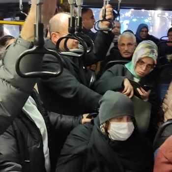 EGO Genel Müdürlüğü Aşırı Yolcu Alımı Otobüs Küçük