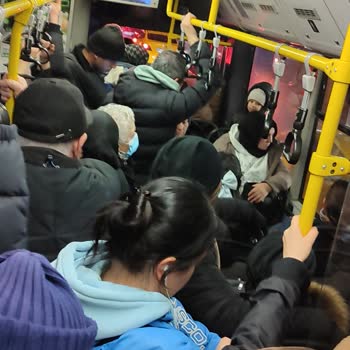 EGO Genel Müdürlüğü Aşırı Yolcu Alımı Otobüs Küçük