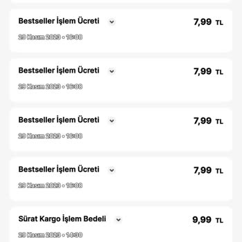Gardrops Haksız Komisyon Ücreti