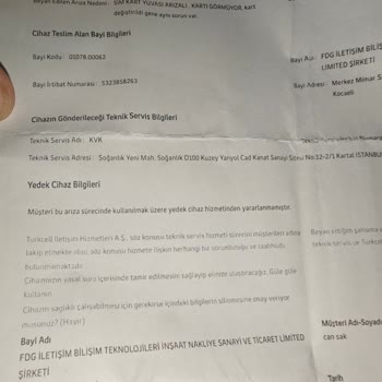 Kartal KVK Servisi, Alcatel Mt42x Saatimi Bozdu.