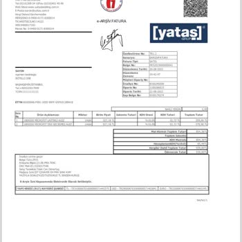 Yataş Marka Sıvı Geçirmez Ama Sıvı Geçiren Alez
