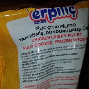 Erpiliç Kalitesiz Ürün Satışı Sorunu