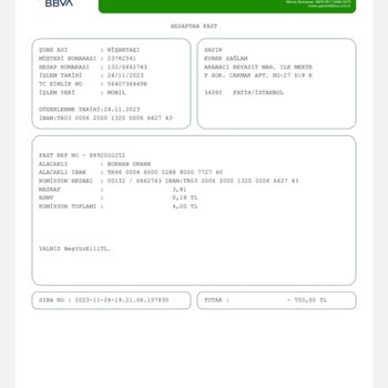 Garanti BBVA Ödeme İadesi Talebi İçin Yardım!