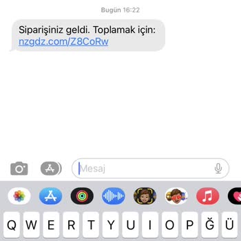 UPS Türkiye Asılsız Link Mesaj