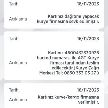 Ziraat Bankası Genç Kartım Elime Hala Ulaşmadı