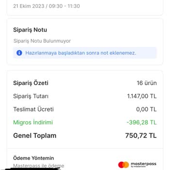 Migros Kampanyası İle Mağdur Edildim
