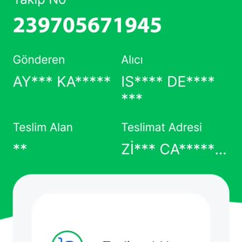 Sendeo Ya Teslim Edilen Kargo Gelmedi