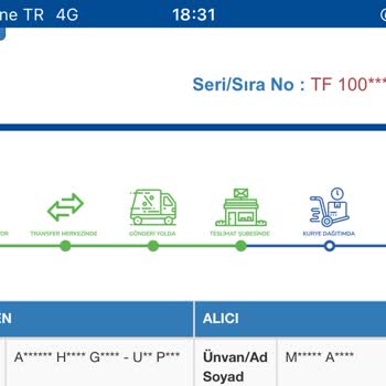 Sürat Kargo Kargomu Teslim Edilmiyor!
