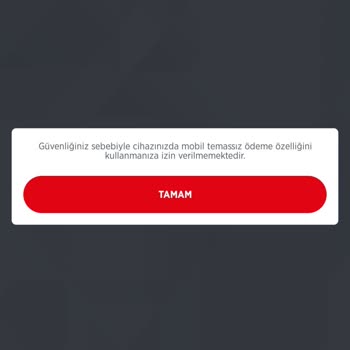 Ziraat Bankası NFC İzin Vermiyor