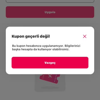 Yemeksepeti Hesap Bilgilerimin Kullanıldığına Dair Uyarı