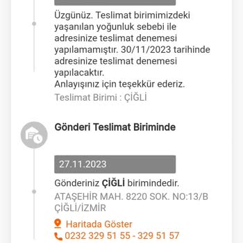 MNG Kargo Siparişimi Eve Getirmiyor