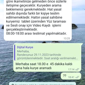 Türk Telekom Mobil Hat Teslimi Sorunu (Kurye)