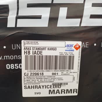Aras Kargo Ürünümü 1 Haftada Teslim Edemedi!