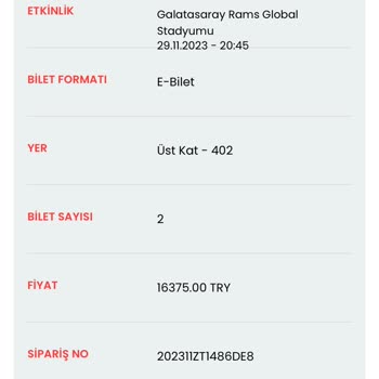 Biletalsat.com İnternet Sitesi Bilet Ortada Yok