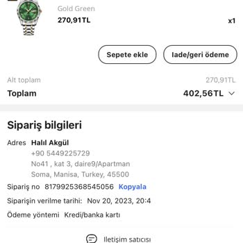 Aliexpress Sipariş Elime Geçmedi