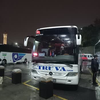 Çanakkale Truva Turizm Otobüsünün Geç Kalkması