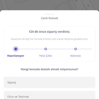 Getir Sipariş. Mağduru Sistem Mağduru