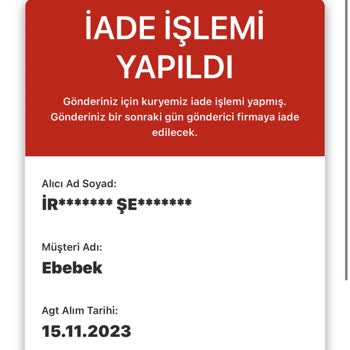 Teslim Edilmeyen Bebek Bezi Ebebek Mağduru