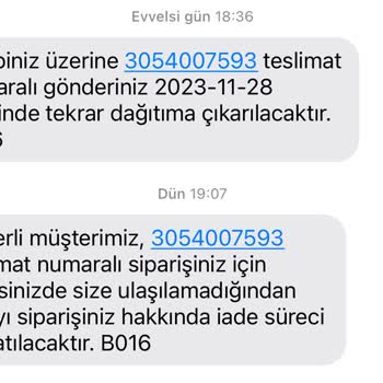 Trendyol Express Kuryesi Teslimat Yapmadı