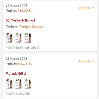 Trendyol Express Kuryesi Teslimat Yapmadı