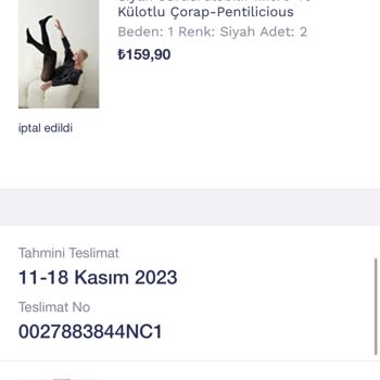 Penti Den Aldığım Ürünlerin "stok Hatası" Gerekçesiyle İptal Edilmesi