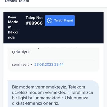 Comnet Pişmanlıktır. Parayı Peşin Alıp Hizmeti Kesiyorlar