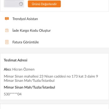 Trendyol Yanlış Fatura Kesilmesi