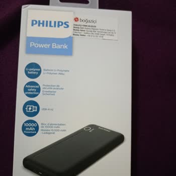 A101 Philips Powerbank Garantisi Yok.