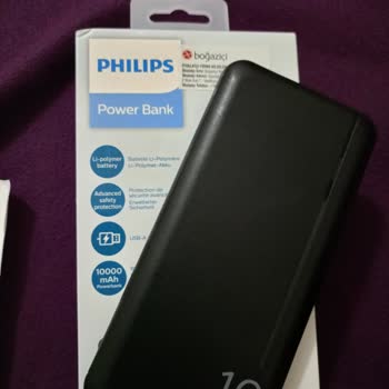 A101 Philips Powerbank Garantisi Yok.