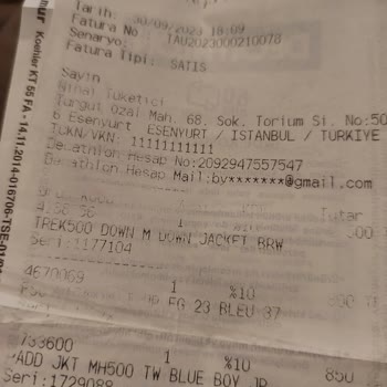 Decathlon Montum Su Geçiriyor. İade Almıyor