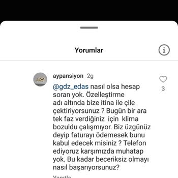 Gediz Elektrik Akım Problemi