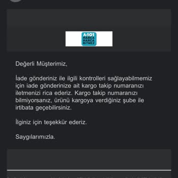 A101 Ücret İadesi Yapmıyor