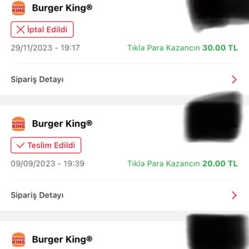 Burger King Bir Saat Bekletip Siparişi Yalan Bir Sebeple İptal Etti.