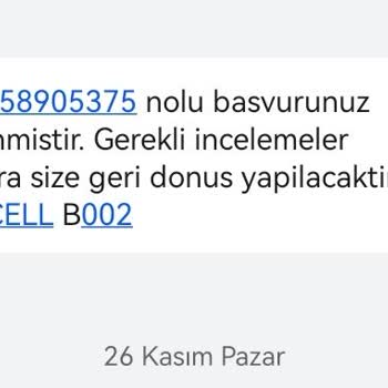 Turkcell Başvurusunun Değerlendirmesi Bitmedi Geri Dönüş Yapılmadı