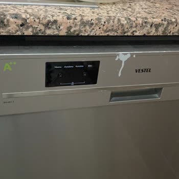 Vestel Bulaşık Makinesi Boya Atması