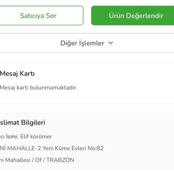 MNG Kargo Ev Adresime Kargom Teslim Edilmedi